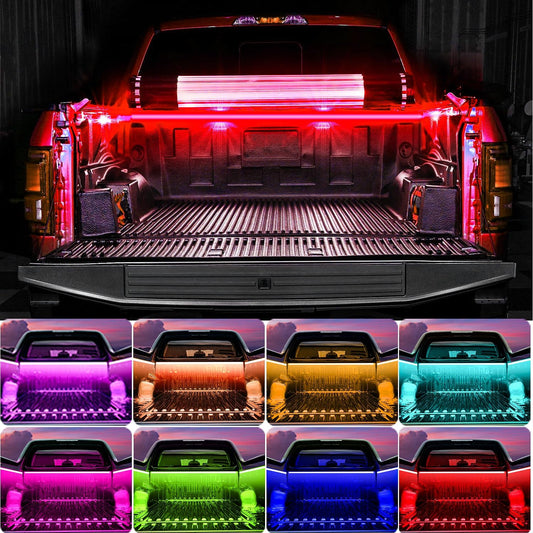 Multicolor Flow Series LED Ambient Truck Bed Lighting Kit