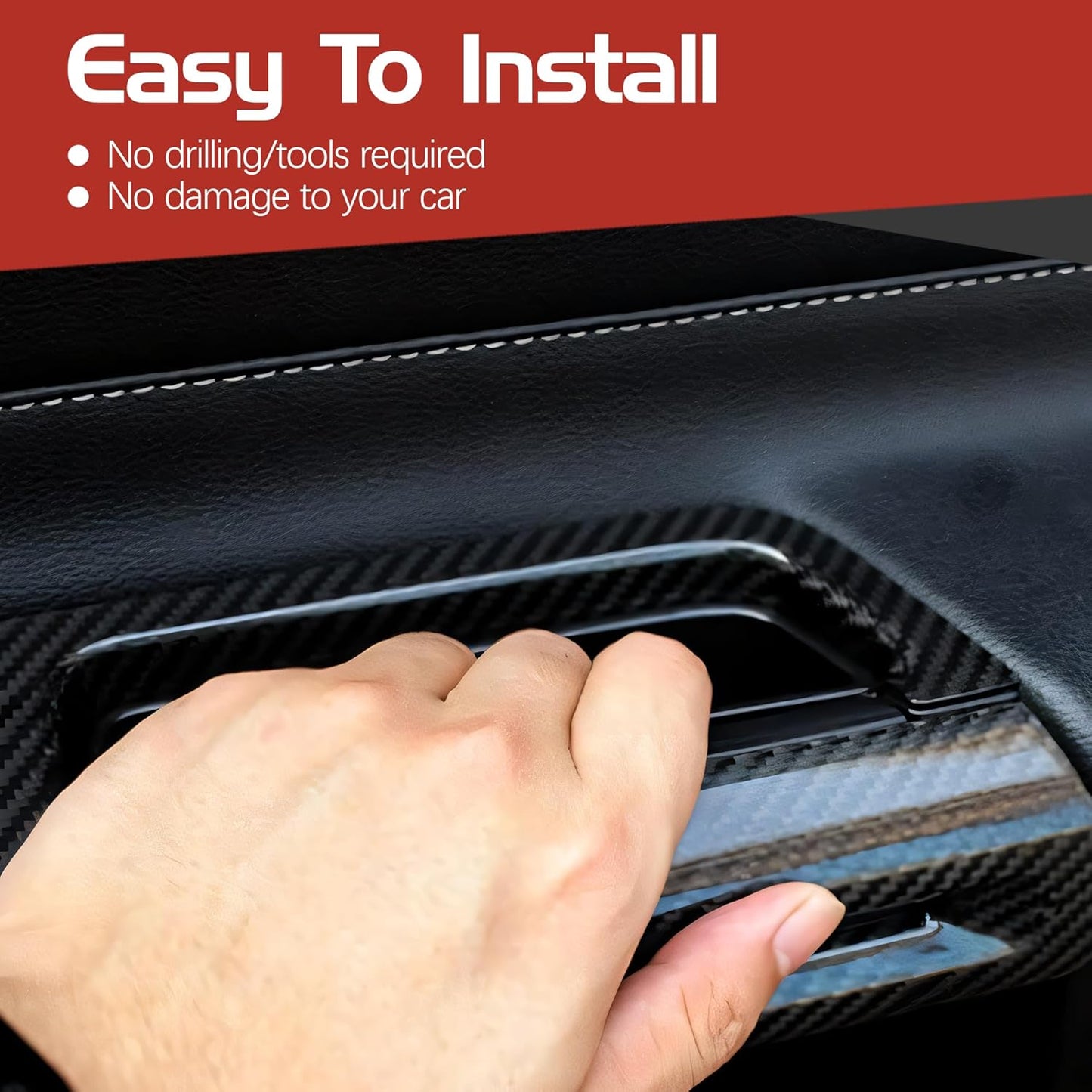 2015 - 23 Ford Mustang Door Handle Pocket Organizer