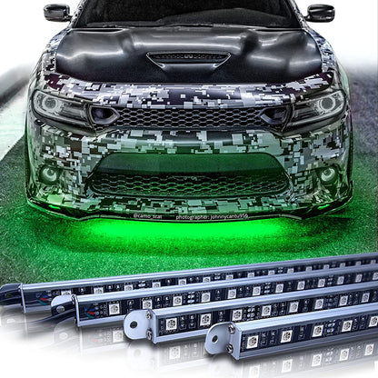 OPT 7 RGB LED Underglow Lighting Kit w/ Remote &amp; Sound sync