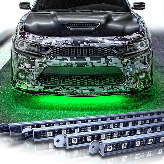 OPT 7 RGB LED Underglow Lighting Kit w/ Remote &amp; Sound sync