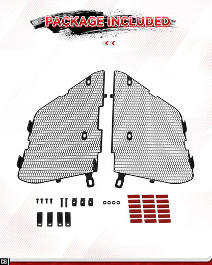 C8 Corvette Stingray Front Grill Covers Radiator Guards w/Bolts |