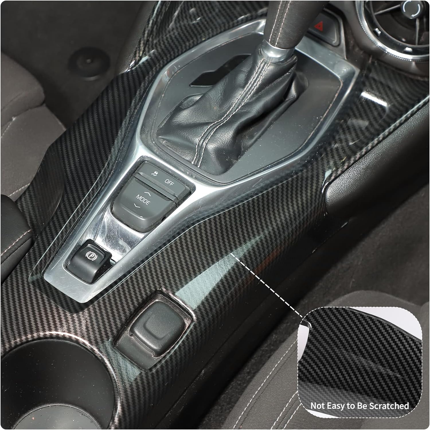 2016 - 24 Camaro Carbon Fiber ABS Center Console Cover