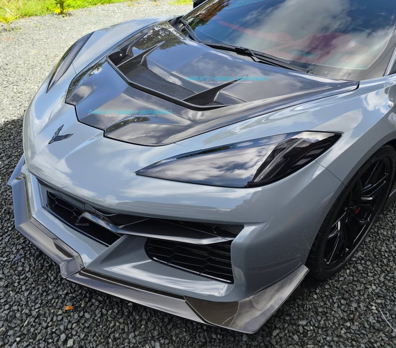 C8 Corvette ZR1 Style Hood