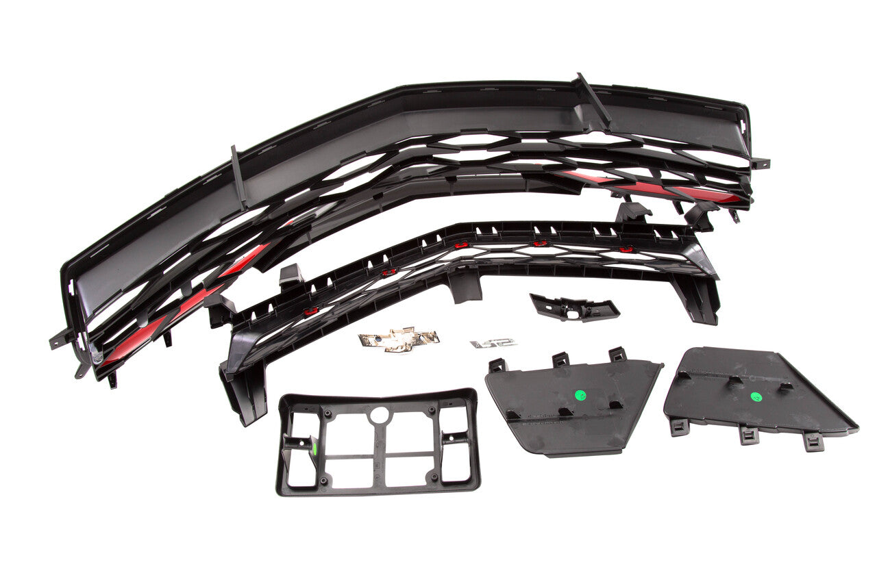 2016 - 2018 V6/I4 Camaro Sema Upper &amp; Lower Grille Kit