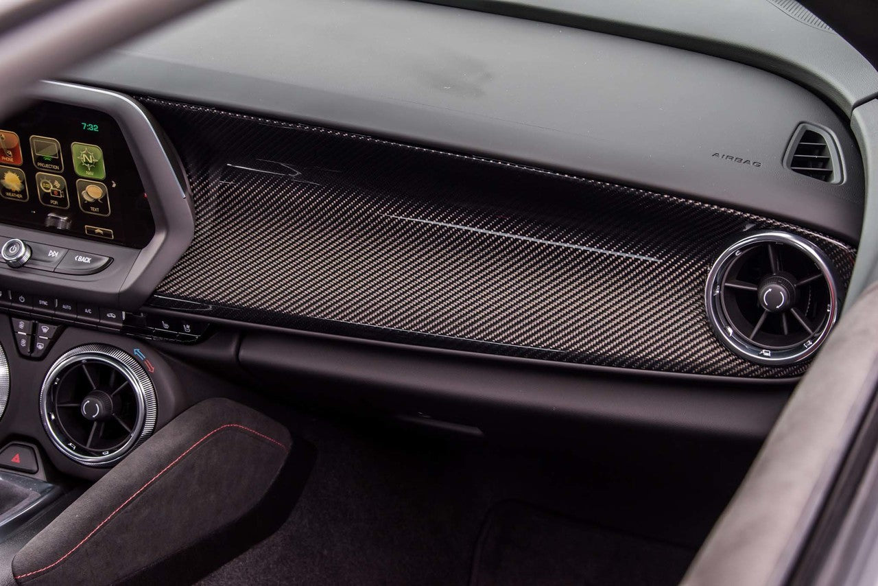 2016 - 24 Camaro GM Carbon Fiber Dashboard Replacement (GM 84367305)