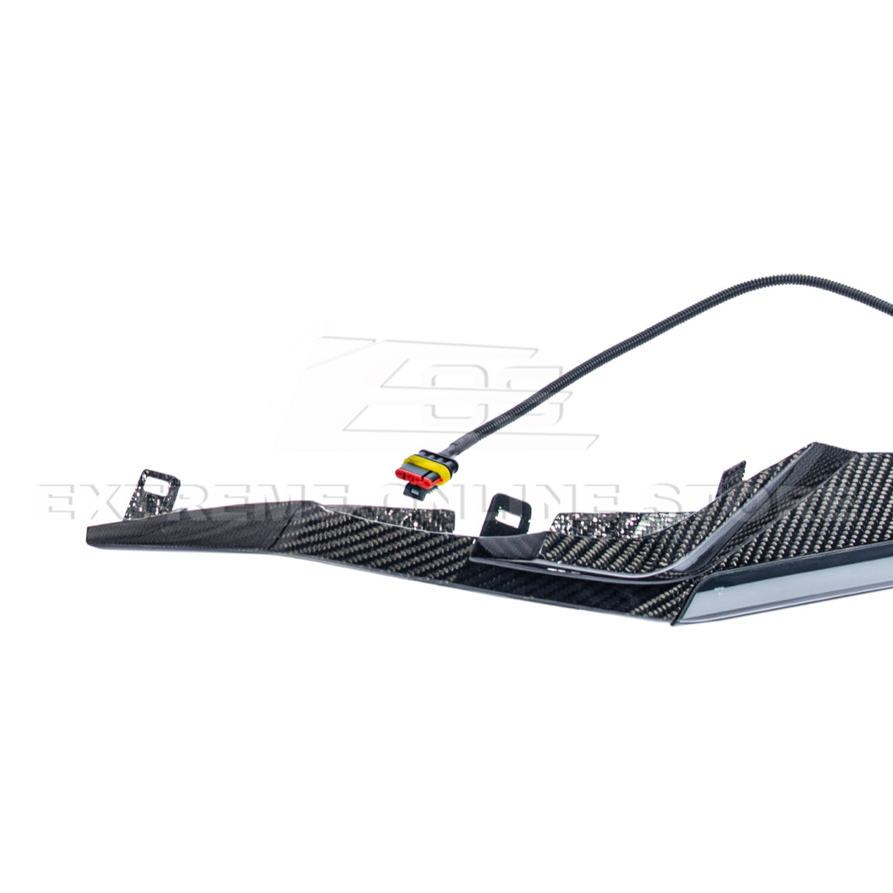 C8 Corvette Z06 RGB Flow LED DRL Light Bar Bezels | Carbon Flash / Carbon Fiber image 3
