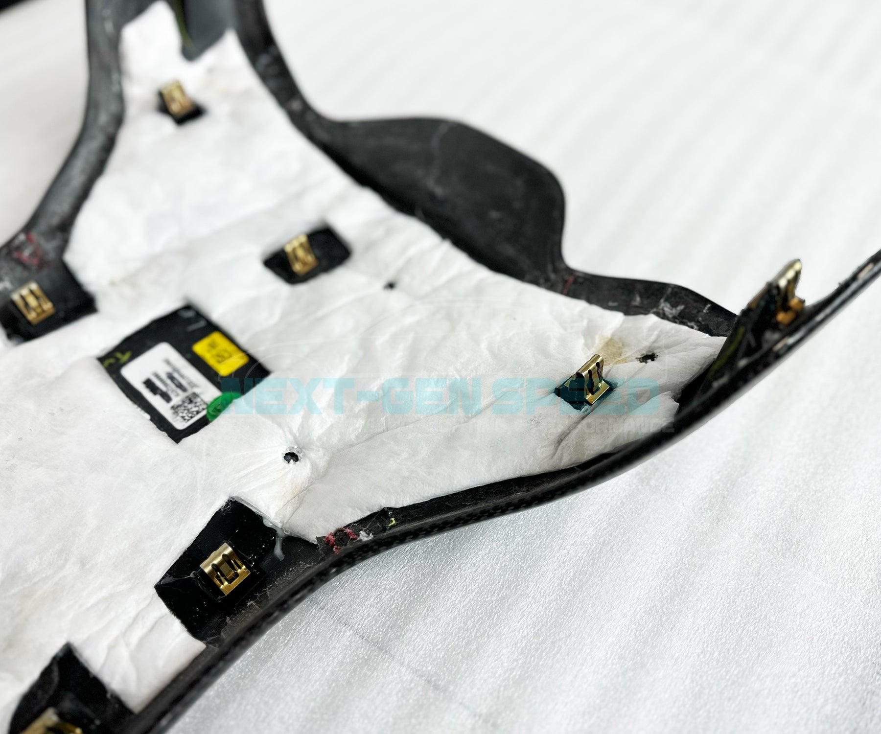 C8 Corvette Carbon Fiber Upper Dash Pad Replacement Unit | HUD/Non HUD Models image 17