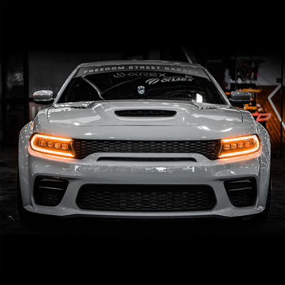 2015 - 23 Charger Nova-Series Black LED Projector Headlights