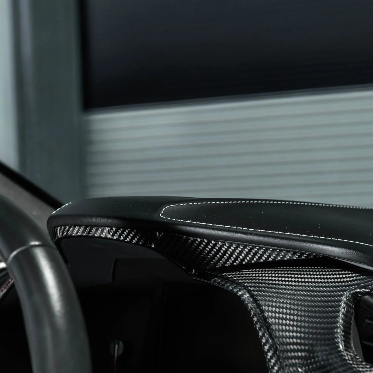 Corvette C7 Dry Carbon Fiber Speedometer Trim Cover Set image 6