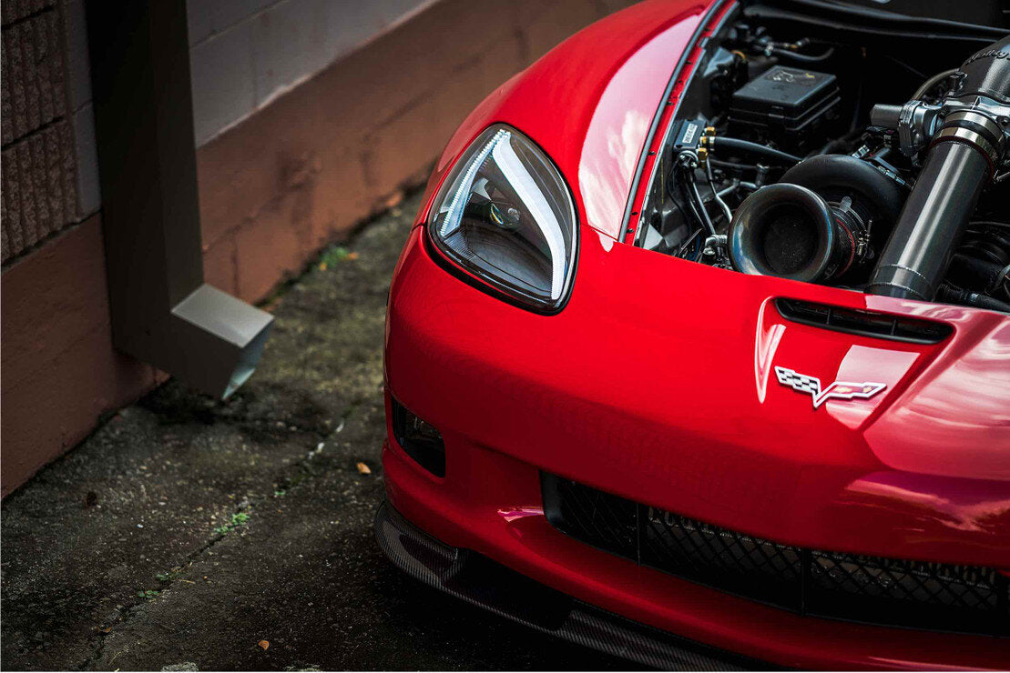 2005 - 13 C6 Corvette C8 Style Headlights