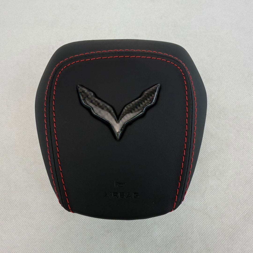 C7 Corvette Custom Airbag Replacement Cover (Customizable) | Next-Gen Carbon