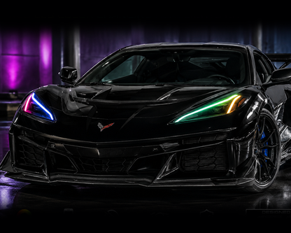 C8 Corvette Next-Gen RGB LED Headlights Kit