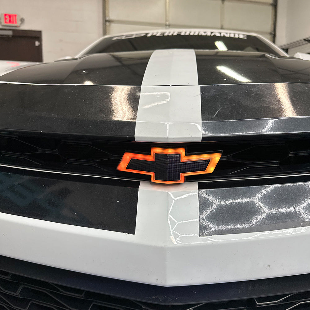 2016 - 24 Camaro Front RGB Flow Glowtie Emblem