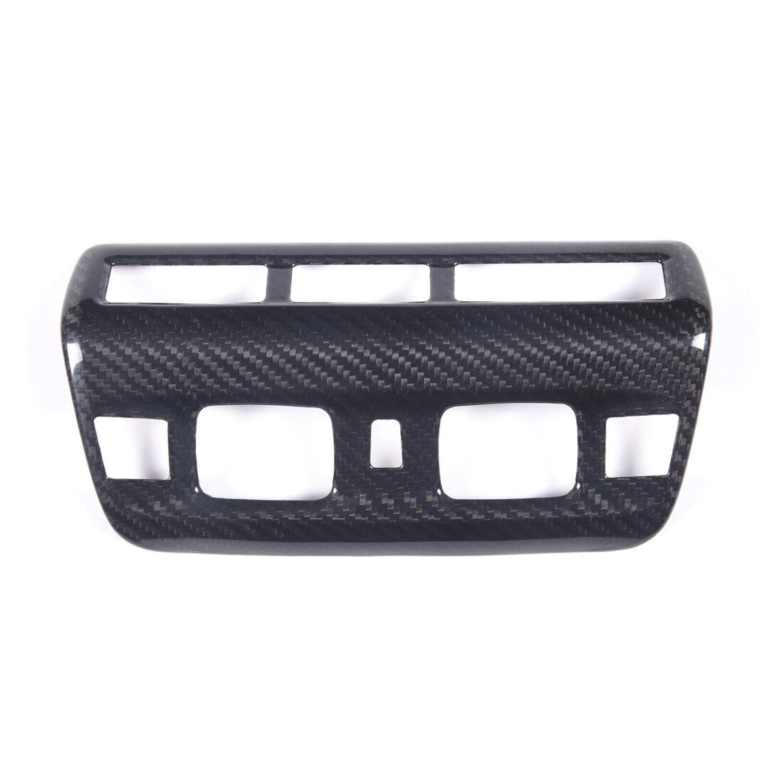C8 Corvette Carbon Fiber Upper Roof Reading Light Panel Cover - Black / Red / Blue