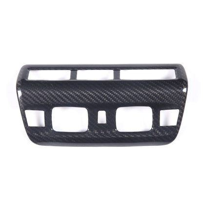 C8 Corvette Carbon Fiber Upper Roof Reading Light Panel Cover - Black / Red / Blue