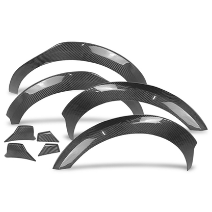 2017 - 24 Model 3 8PC Fender Flares Wheel Trim
