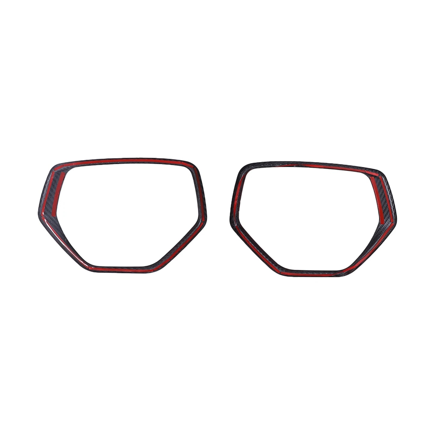 C8 Corvette Carbon Fiber Side Mirrors Frame Trim