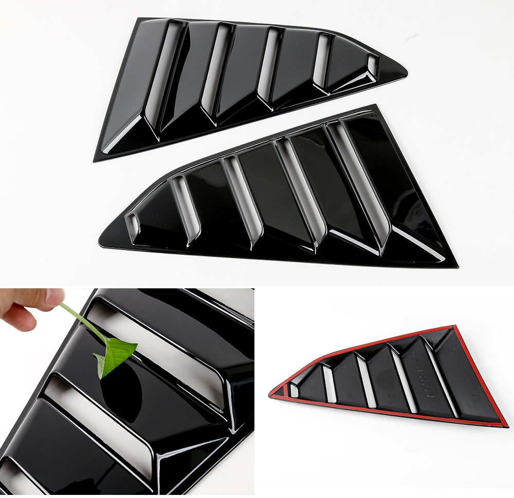 2016 - 24 Camaro Quarter Window Louvers (Matte/Gloss/Carbon) image 4