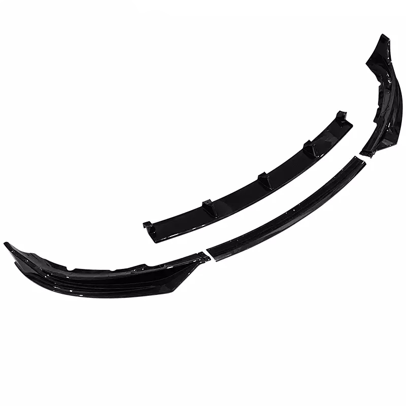 2017 - 23 Model 3 Gloss Black Front Bumper Lip Splitter 4PC