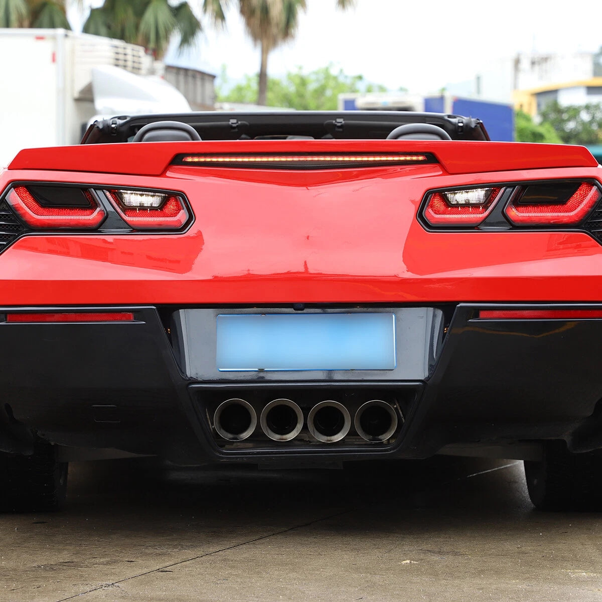 2014 - 19 C7 Corvette Smoked Tail Light Covers | Next-Gen Speed