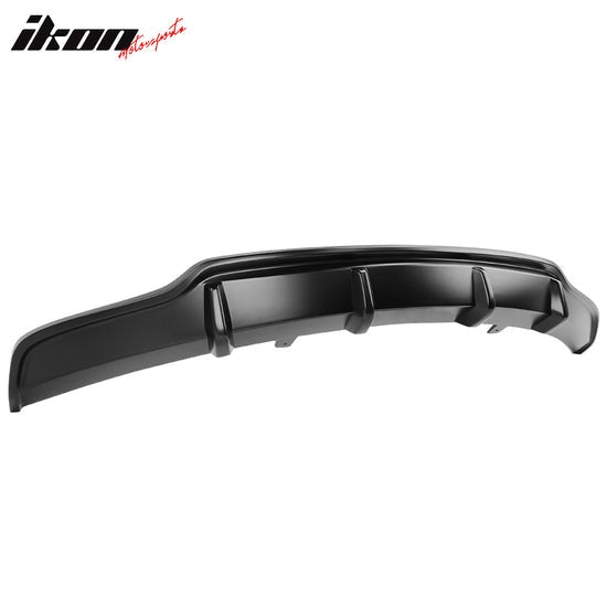 2017 - 23 Model 3 V Style Unpainted Rear Diffuser