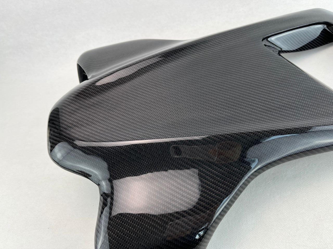 C8 Corvette Carbon Fiber Upper Dash Pad Replacement Unit | HUD/Non HUD Models image 5