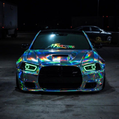 2011 - 14 Charger Spyder Flow Series Pre-Built Headlights image 1