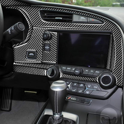 2014-19 C7 Corvette Real Carbon Fiber Complete Interior Trim Kit - 48pcs  | Stingray/Gransport/Z06/ZR1
