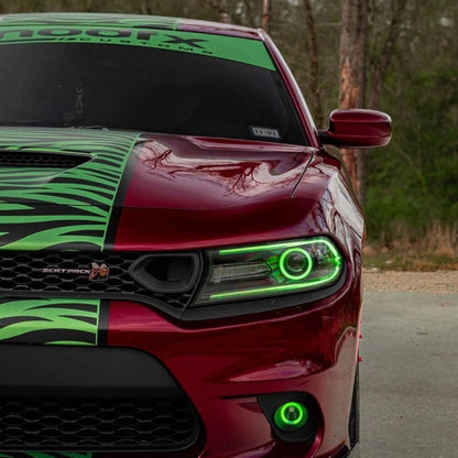 2015 - 24 Charger Headlight DRL Boards (Flow Series / RGBW) image 2