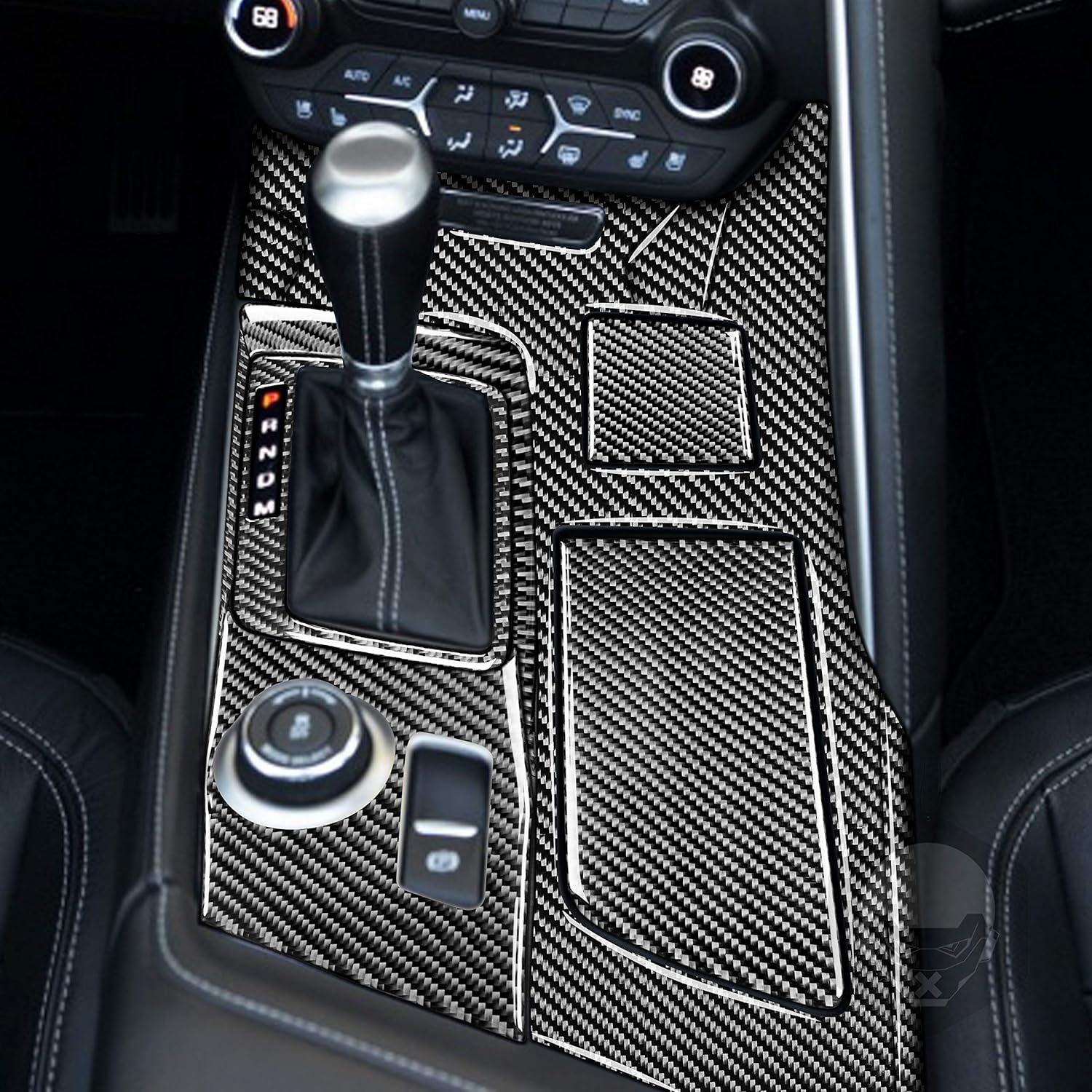 2014-19 C7 Corvette Real Carbon Fiber Complete Interior Trim Kit - 48pcs  | Stingray/Gransport/Z06/ZR1