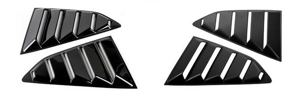 2016 - 24 Camaro Quarter Window Louvers (Matte/Gloss/Carbon) image 1