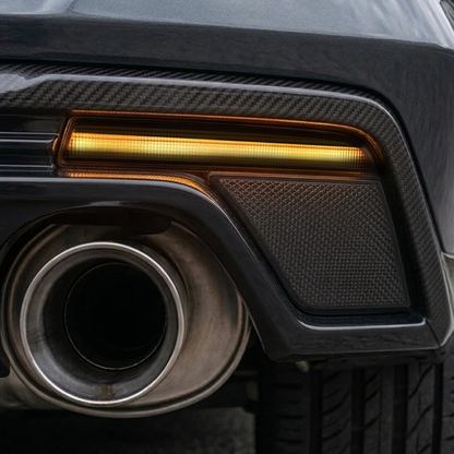 2016 - 24 Camaro RGB Flow Smoked Rear Reflector Lights image 2