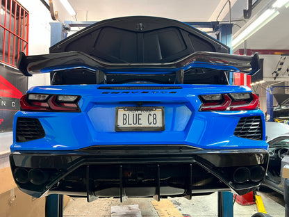 C8 Corvette Carbon Fiber Z06 Style Spoiler for Stingray | Next-Gen Carbon
