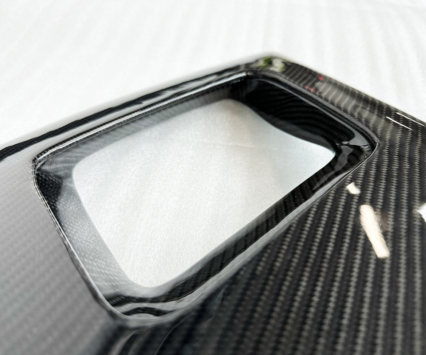 C8 Corvette Carbon Fiber Upper Dash Pad Replacement Unit | HUD/Non HUD Models image 14
