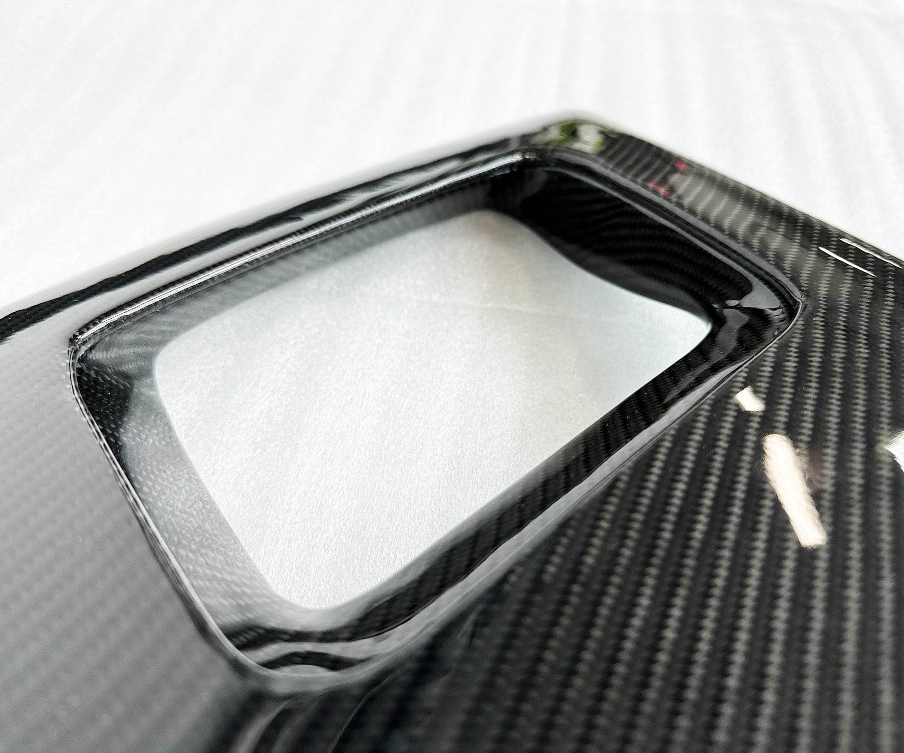 C8 Corvette Carbon Fiber Upper Dash Pad Replacement Unit | HUD/Non HUD Models image 14
