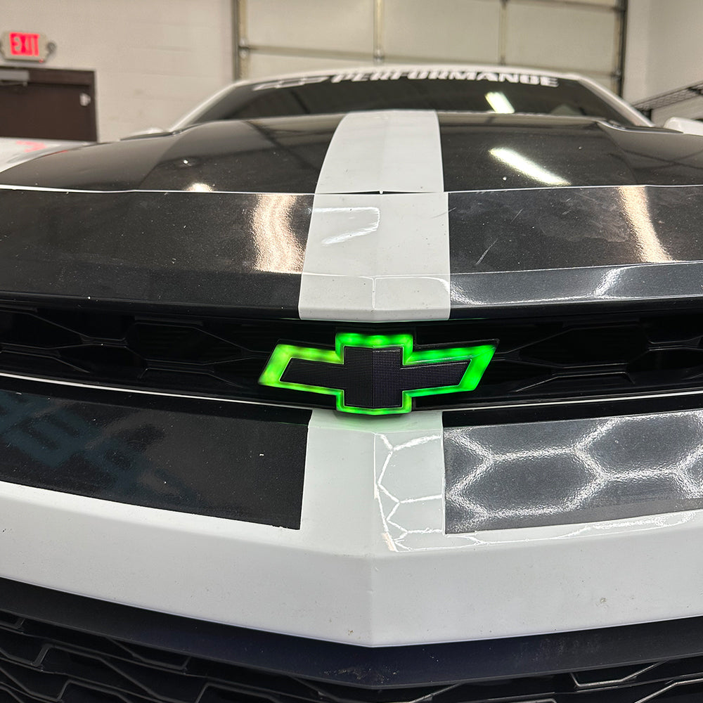 2016 - 24 Camaro Front RGB Flow Glowtie Emblem