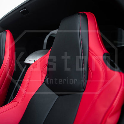 C8 Corvette GT1 Custom Leather Seat Covers
