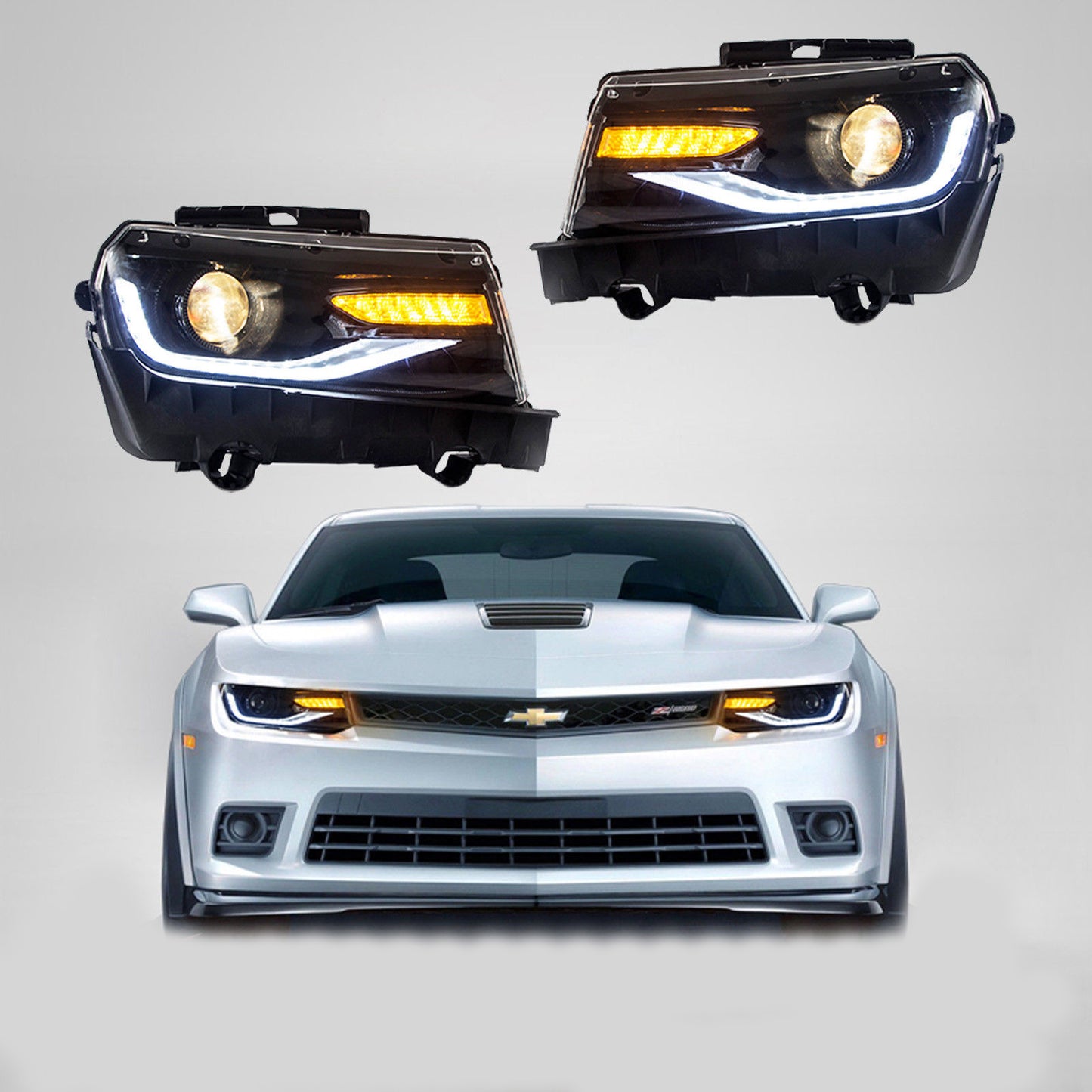 2014 - 15 Camaro 6th Gen Refresh LED Headlights image 1