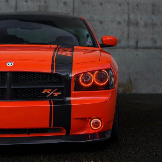 2006 - 10 Charger Flow Series Headlight Halo Kit image 1