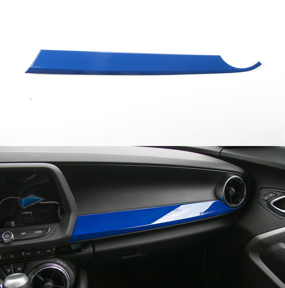2016 - 24 Camaro Colored Co-Pilot Dashboard Cover (4 Colors) image 1