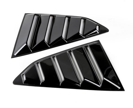 2016 - 24 Camaro Quarter Window Louvers (Matte/Gloss/Carbon) image 0