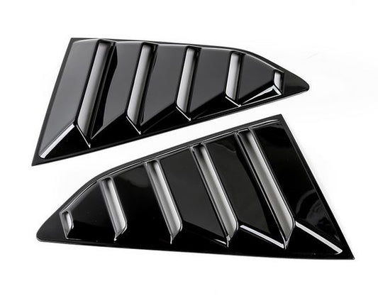 2016 - 24 Camaro Quarter Window Louvers (Matte/Gloss/Carbon) image 0