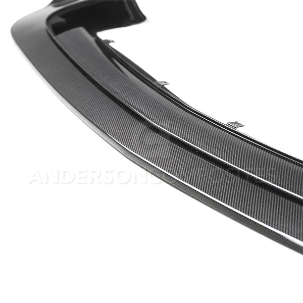 2018 - 24 Challenger Widebody Real Carbon Fiber Front Splitter | Hellcat / Demon / Redeye / Scatpack