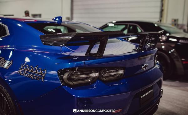 2016 - 24 Carbon Fiber ZL1 1LE Wing Spoiler | Anderson Composites