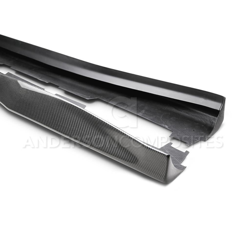 2016 - 24 Camaro LT/RS/SS/LT1 ZL1 Style Carbon Fiber Side Skirts | Anderson Composites