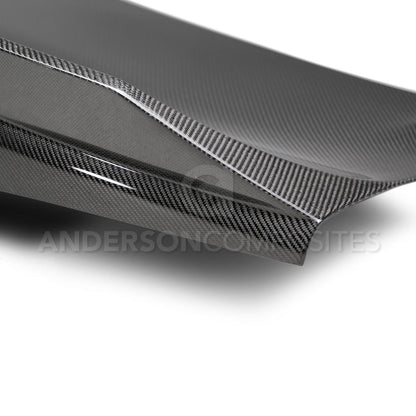 2016 - 24 6th Gen Camaro Double Sided Carbon Fiber Decklid w/ Spoiler | Anderson Composites