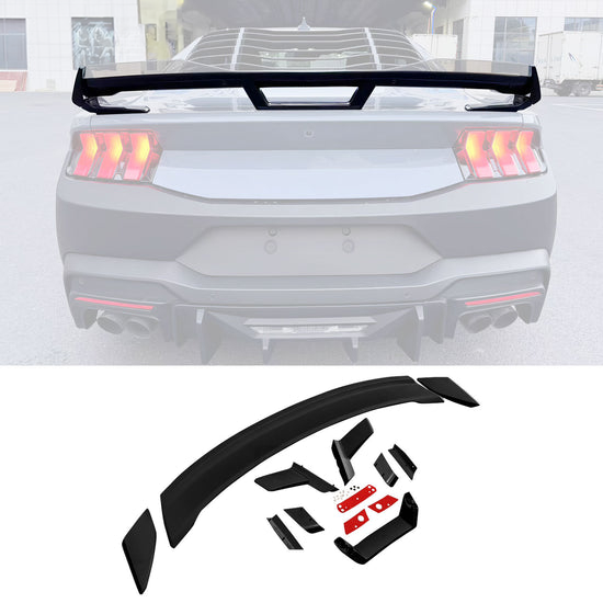 2024 - 25 Mustang S650 Dark Horse Rear Spoiler W/ Wickerbill