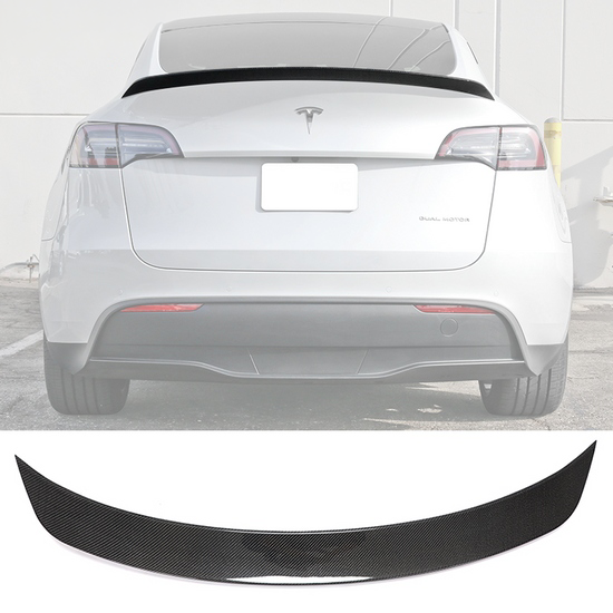 2020 - 24 Model Y Carbon Fiber Rear Spoiler