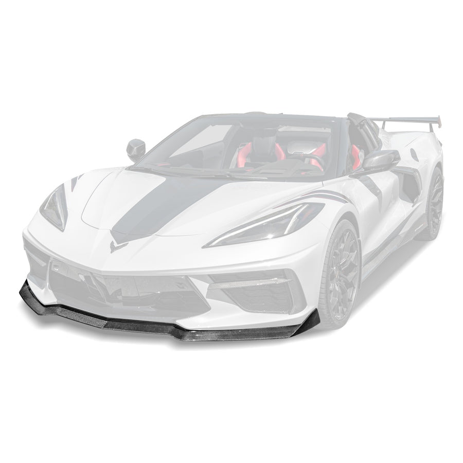 C8 Corvette Stingray 5VM Front Splitter Lip ( 2-Piece Version)