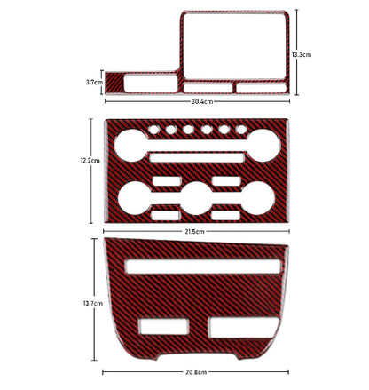 2008 - 16 Nissan GTR R35 Carbon Fiber Central Control Trim Kit | Next-Gen Carbon